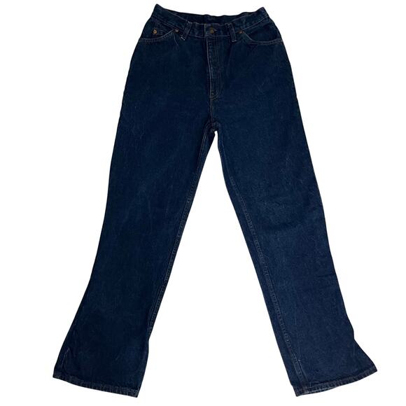 Vintage Levi’s Orange Tab Men’s 31x33 Dark Wash Denim Jeans Straight Made In USA - Picture 6 of 12